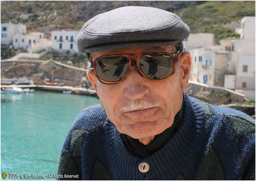 Levanzo-29 - "Mr Giuseppe Bevilacqua" 91 years old...