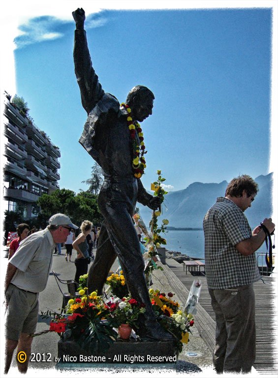 Montreux 20 "Statua di Freddie Mercury"