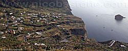 Salina, Isole Eolie - foto panoramica di Pollara