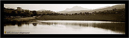 Altofonte PA "Re Bottone, paesaggio in seppia n 2" Altofonte in province of Palermo "Sepia landscape #2