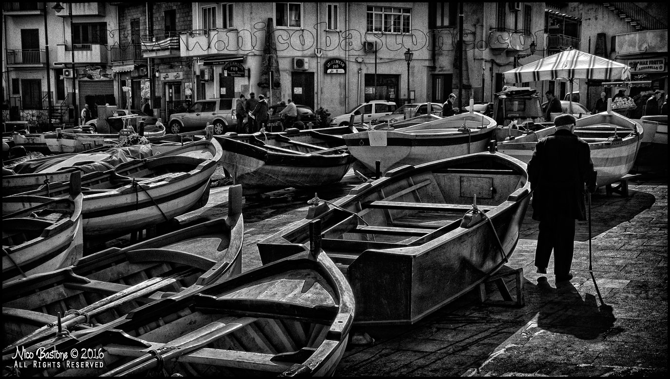 Aspra, Bagheria PA "Boats and People 02"