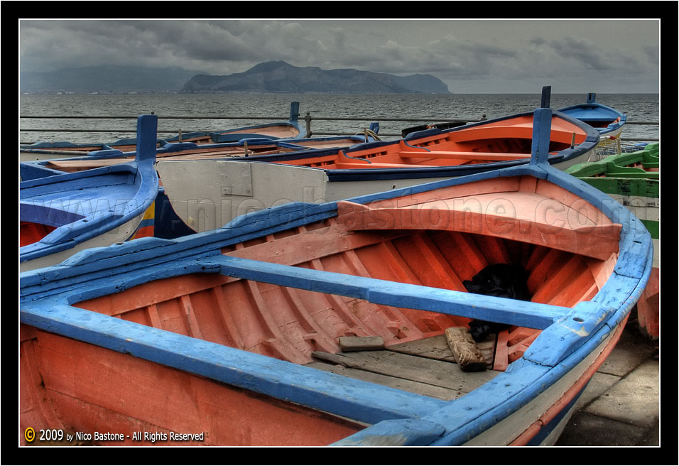 Aspra, Bagheria PA "Barche d'inverno - Boats in a winter day 3"