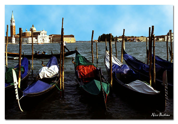 Venice - Gondolas