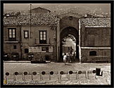 Castelbuono "Ingresso al castello" - "Entry in the castle" - Sepia photos