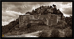 Castelbuono "Paesaggio con ruderi" - "Landscape with ruins" - Sepia photos