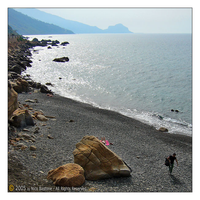 Castelbuono "Costa in controluce - Coast into the light"