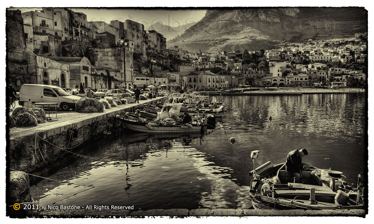 Castellammare del Golfo TP "Black & White Fine Art Photography 01"