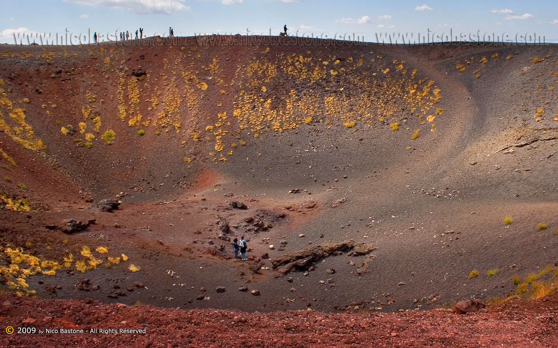 Etna "Crateri Silvestri" - Wallpapers 1920x1200 Sfondi per Desktop