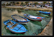Mondello, Palermo "Porticciolo con barche - The little harbor with boats" 4