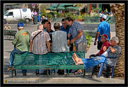 Mondello, Palermo "Relax in piazza - People"