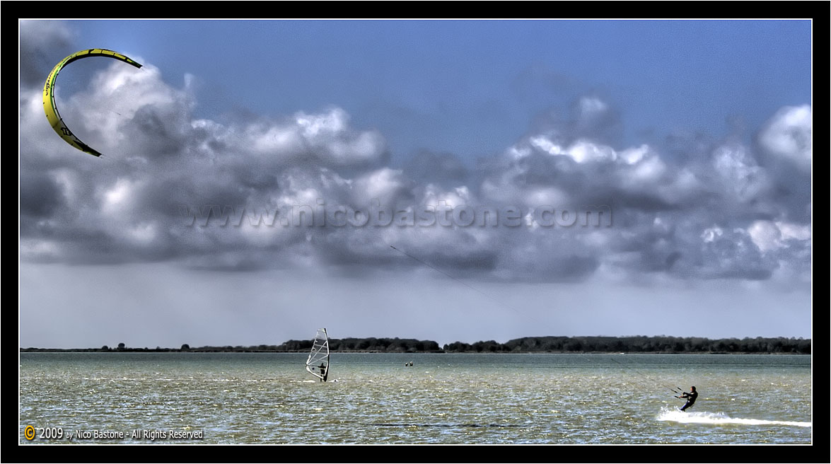 Mozia - Mothia, Motya, Marsala TP "Lo stagnone, le saline e windsurf - The Saline (salt production) windsurfing 07"