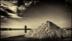 Nubia, Paceco TP "Le Saline - The salt flats. Black & White 04"