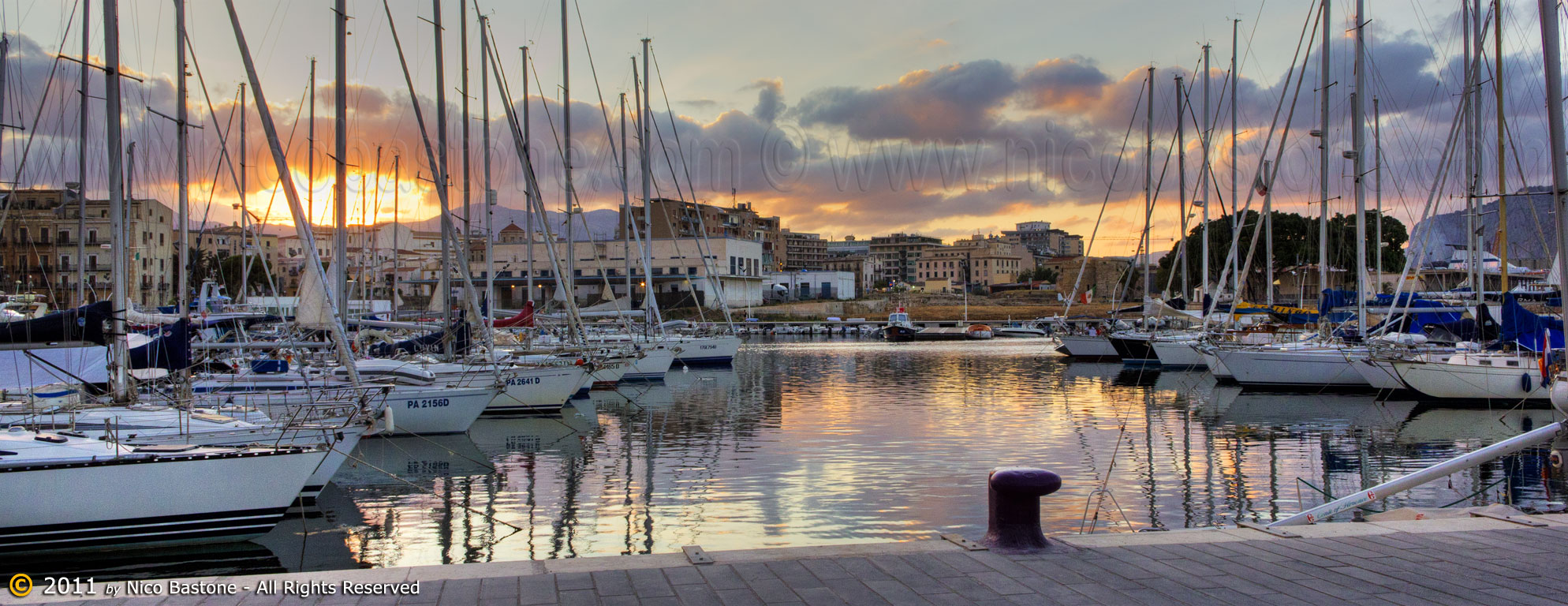 Palermo "Riflessi alla Cala -  Reflex at La Cala" 01