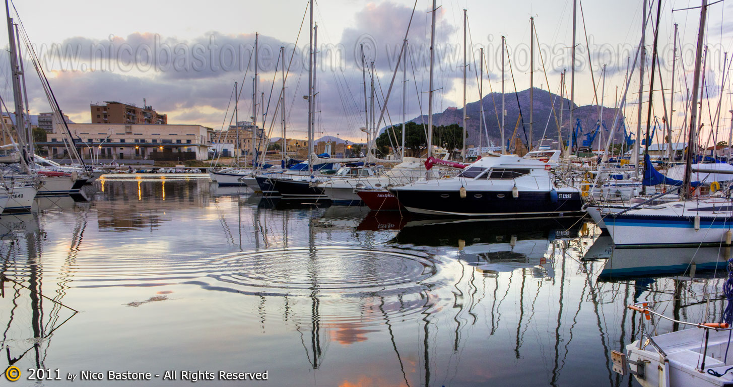 Palermo "Riflessi alla Cala -  Reflex at La Cala 02"