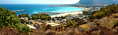 San Vito Lo Capo, TP "Panorama d'estate" - "Summer Landscape" - 2300x700