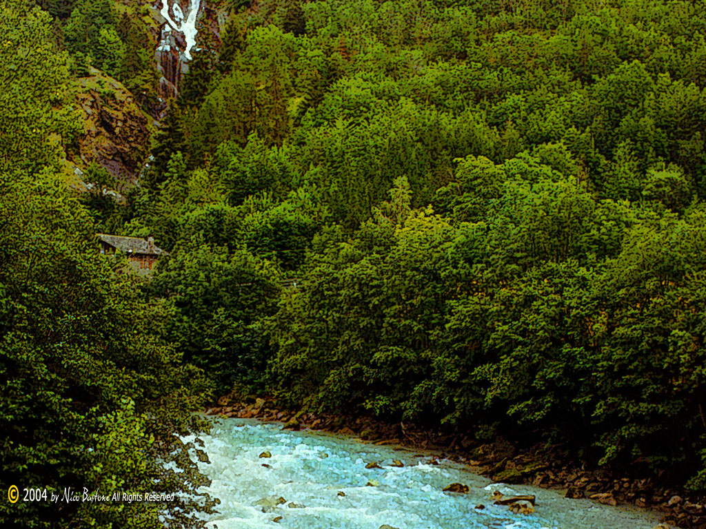 Valle d'Aosta Wallpaper 1024x768 - Wallpapers Sfondi per Desktop - Copyright by Nico Bastone - All Rights Reserved