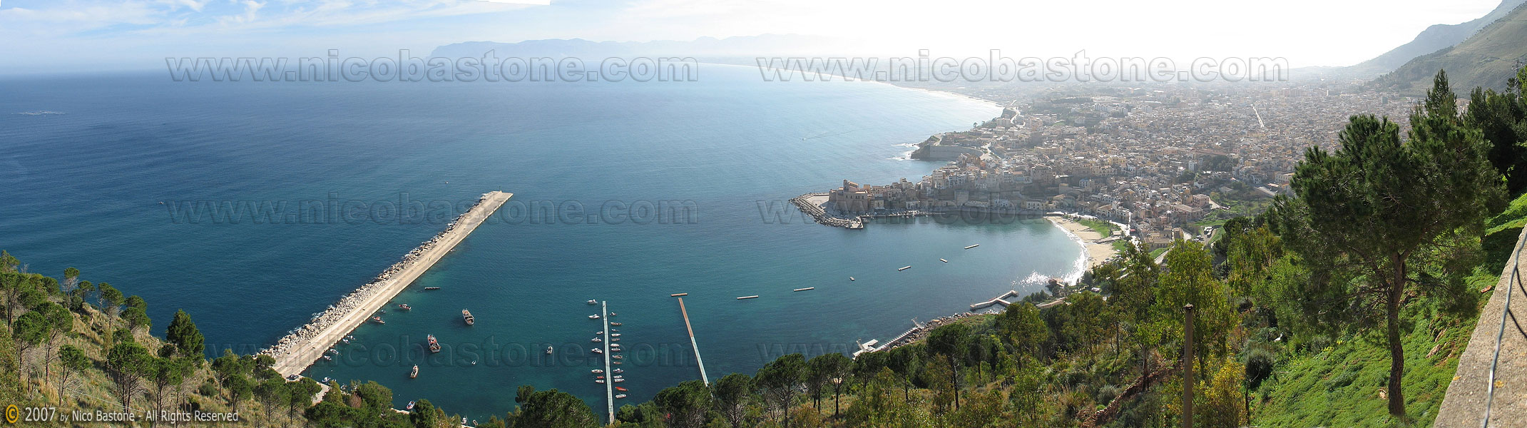 Castellammare del Golfo TP - Panorama - A large view - 2641x600